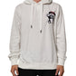 Dolce & Gabbana Off White Cotton Panda Hooded Sweatshirt Sweater