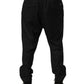 Dolce & Gabbana Black Drawstring Men Jogger Sweatpants Pants