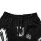 Dolce & Gabbana Black Logo Print Cotton Casual Bermuda Short