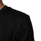 Dolce & Gabbana Black Goodluck 2021 Cotton Crew Neck T-shirt