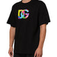 Dolce & Gabbana Black Logo Print Cotton Men Crew Neck T-shirt