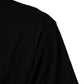 Dolce & Gabbana Black Logo Print Cotton Crew Neck  T-shirt