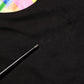 Dolce & Gabbana Black Logo Print Cotton Crew Neck  T-shirt