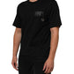 Dolce & Gabbana Black Logo Plaque Cotton Crew Neck T-shirt