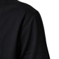 Dolce & Gabbana Black Logo Compass Cotton Crew Neck T-shirt