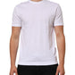 Dolce & Gabbana White Goodluck 2021 Cotton Crew Neck  T-shirt