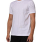 Dolce & Gabbana White Goodluck 2021 Cotton Crew Neck  T-shirt