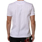 Dolce & Gabbana White Goodluck 2021 Cotton Crew Neck  T-shirt
