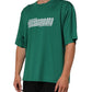 Dolce & Gabbana Green Cotton Graphic Logo Print Crewneck T-shirt