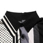 Dolce & Gabbana Black White Polka Dot Collared Polo T-shirt