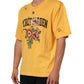 Dolce & Gabbana Yellow Secret Graden Floral Cotton Crew Neck T-shirt