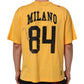 Dolce & Gabbana Yellow Secret Graden Floral Cotton Crew Neck T-shirt