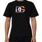 Dolce & Gabbana Black Logo Print Cotton Men Crew Neck T-shirt