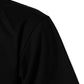 Dolce & Gabbana Black Logo Print Cotton Men Crew Neck T-shirt
