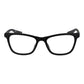 Nike Black Stainless Steel Glasses (Frames)