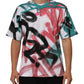 Dolce & Gabbana White Graffiti Crew Neck Short Sleeves T-shirt