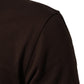 Dolce & Gabbana Brown Coin Laurel Print Men Crew Neck T-shirt