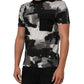 Dolce & Gabbana Multicolor Camouflage Men Short Sleeves T-shirt