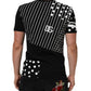 Dolce & Gabbana Black Cotton Polka Dots Round Neck T-shirt
