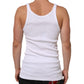Dolce & Gabbana White Sleeveless Round Neck Tank Top T-shirt