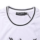 Dolce & Gabbana White Sacred Heart Short Sleeve Men T-shirt