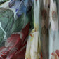 Dolce & Gabbana Blue Floral Print Tiered Long Maxi Dress