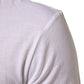 Dolce & Gabbana White Logo Print Cotton Men Crew Neck T-shirt