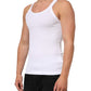Dolce & Gabbana White Sleeveless Round Neck Tank Top T-shirt
