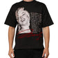 Dolce & Gabbana Black Marilyn Monroe Cotton Crew Neck T-shirt