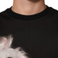 Dolce & Gabbana Black Marilyn Monroe Cotton Crew Neck T-shirt