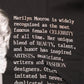 Dolce & Gabbana Black Marilyn Monroe Cotton Crew Neck T-shirt