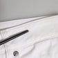 Dolce & Gabbana White Cotton Tattered BOYFRIEND Denim Jeans