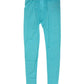 Dolce & Gabbana Light Blue Nylon Logo Lace Leggings Pants Underwear