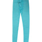Dolce & Gabbana Light Blue Nylon Logo Lace Leggings Pants Underwear