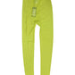 Dolce & Gabbana Neon Green Nylon Logo Lace Leggings Pants Underwear
