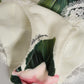 Dolce & Gabbana White Silk Satin Floral Lace Trim Slip Underwear