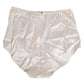Dolce & Gabbana Off White Silk High Waist Girdle Panty Underwear