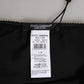 Dolce & Gabbana Black Silk Stretch High Waist Panty Underwear