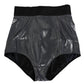 Dolce & Gabbana Gray Silk Stretch Slip Girdle Panty Underwear