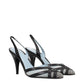 Valentino Garavani Black Leather High Heel Pumps