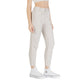 Only Beige Linen Casual Pants