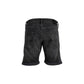 Jack Jones Black Cotton Bermuda Shorts