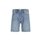 Jack Jones Blue Cotton Bermuda Shorts