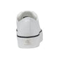 Calvin Klein Jeans Black And White Leather Platform Sneakers