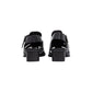 Calvin Klein Jeans Black Polyester Flat Sandals