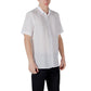 Antony Morato White Lyocell Shortsleeve Shirt