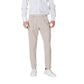 Antony Morato Beige Polyester Casual Pants