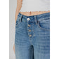 Liu Jo Blue Cotton Bootcut Jeans