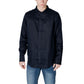 Armani Exchange Blue Linen Dress Shirt