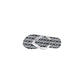 Armani Exchange Black And White Rubber Flip-Flop Sandals